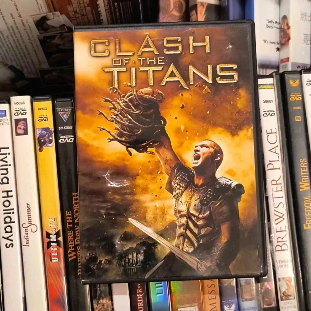 Clash of the titans DVD collection movie adult action series Gothic cast Zeus an